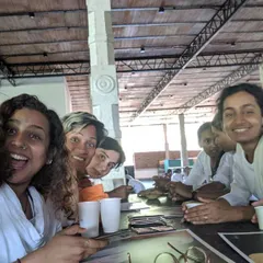 These photos are from my Hatha Yoga teacher training days at the Isha Yoga Center. Being surrounded by this vibrant, dedicated group of people from all over the world was a life changing experience. This is the community, the Hatha bunch, that I am so grateful to be a part of.
