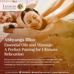 Abhyanga, or Ayurvedic oil massage, is a cornerstone of self-care. We pair specific essential oils with massage techniques to promote ultimate relaxation, improve circulation, and nourish the body's tissues.
