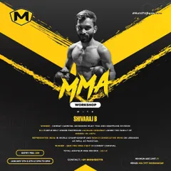 We bring in the pros to lead the way. This is a look at one of our MMA workshops with champion fighter Shivaraj B, who brings his world championship experience directly to our members.
