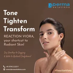 Our Reaction Viora treatment uses bipolar radiofrequency to gently heat the skin's deeper layers. This process tightens existing collagen fibers and stimulates new growth, effectively reducing sagging and transforming skin tone.