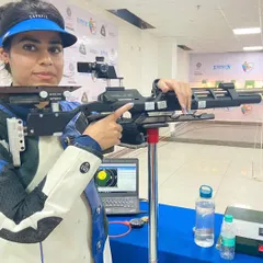 A perfect score of 400/400. We congratulate Reena from the Delhi Police for this incredible display of marksmanship to win Gold in the 10m Air Rifle event at our TOPGUN CUP, a crucial preparation for the National Championship.