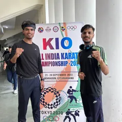 Showing their readiness and fighting spirit before the KIO National Championship. Go for gold, boys!