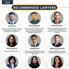I am delighted that many of our lawyers have been named 'Recommended Lawyers' by The Legal 500. This acknowledgment across practices like Corporate M&A, Private Equity, and TMT reinforces our firm's depth of talent.