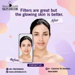 Filters are fun, but the confidence that comes from naturally glowing, healthy skin is better. My focus is on improving your skin's health from within, so you can feel beautiful with or without a filter.