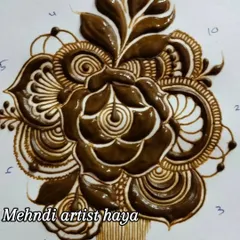 A close-up of a complex rose motif. This single element combines multiple techniques, including swirls, humps, and delicate shading, all of which are covered in my course.
