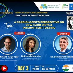 I was honored to host a leading cardiologist to discuss the perspective on low-carb diets and intermittent fasting. It's crucial to hear from medical experts who understand how these lifestyle changes positively impact heart health and metabolic markers.