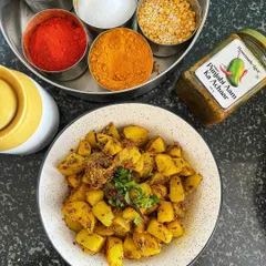 Did you check out our recipe for Achaari Aloo? It's a simple way to use the leftover masala from our mango pickle to create a whole new dish that the entire family will love.