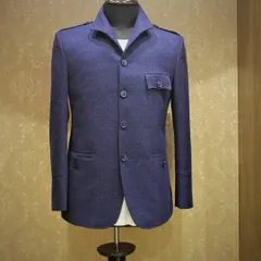 A glimpse of my suede blazer collection. This navy blue Jodhpuri or safari-style blazer is a versatile piece that can be dressed up for a formal event or worn for a smart casual look.