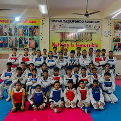 This is my team, my pride. A family of warriors geared up and ready for battle. At Oscar Taekwondo Academy, we stand together, we fight together, and we win together.