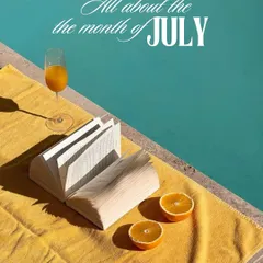 This is what July looks like at The Park. A good book, a fresh mimosa, and the cool water of our pool create the perfect setting for a relaxing afternoon escape.
