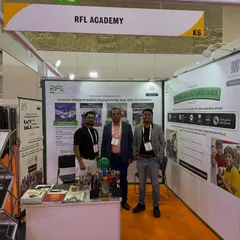 Our team at the DIDAC India expo, ready to interact with educators and demonstrate how we can help implement a robust, result-driven robotics and coding curriculum in schools.