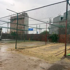 A view of our outdoor net practice area. We have multiple turf and cement pitches to cater to all our players.