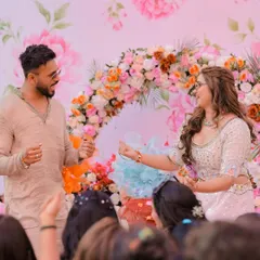 Even in candid moments, a great haircut stands out. This groom's textured style looks effortless and sharp while he enjoys his wedding celebration in Lonavala.
