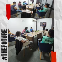 Our coaching team in a strategy session, planning for the upcoming season. A shared vision is key to our success.