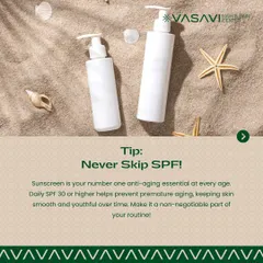 The single most important anti-aging essential at any age is sunscreen. Daily application of SPF 30 or higher helps prevent premature aging, fine lines, and pigmentation, keeping your skin smooth and youthful over time. It should be a non-negotiable part of your routine.