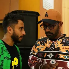 A moment of serious dance talk with Dharmesh Sir. Getting insights from a master choreographer is one of the most valuable parts of these special workshops.