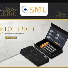 Stock your clinic with the Follirich Autologous GFC Therapy Kit, a leading solution for hair loss treatment. We offer this high-demand product at a competitive price, with delivery available across India.