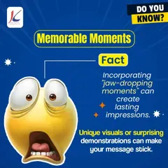 Create "Jaw-Dropping Moments" to Make Your Message Stick. Want to be memorable? Use unique visuals or surprising demonstrations. I teach you how to create emotionally charged events in your presentations that make your audience remember and act on your message.