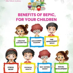 The benefits of our programs extend beyond the classroom. We help children with creative exploration, discovering passions, time management, stress relief, physical health, self-esteem, and social development.