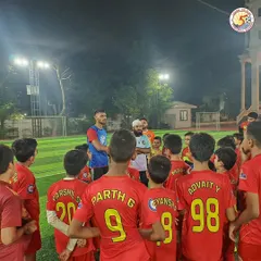 Our players gathered to learn from I-League 2 professional Pawan V. Pattem during an exclusive Defending Masterclass.