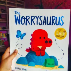 A spotlight on "The Worrysaurus," a heartwarming story that helps children understand that worries are just passing clouds.