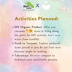 An overview of the activities planned for our February meet-up. We focus on practical skills like making organic products from peels and offer takeaways like compost to help you kickstart your own sustainable journey at home.