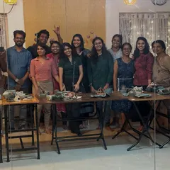 This is what it's all about. Smiles, new friends, and a table full of handmade treasures after our very first workshop in Chennai. The energy in the room was pure magic, and it’s moments like these that keep us coming back.