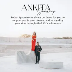 A powerful and unique themed shoot featuring a groom in his army uniform. This creative portrait symbolizes his promise to stand by and protect his bride.