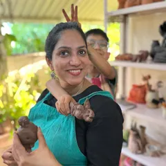 Pure joy and playfulness during a parent-child session. It is wonderful to see families connect and have fun while learning a new skill together.