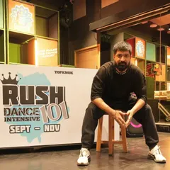 Another shot from the Rush 101 intensive. These programs are designed to help dancers grow and connect with the community.