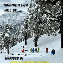Soon, the trails of Tungnath will be wrapped in these white blankets of snow. A winter trek here is a completely different and magical experience.