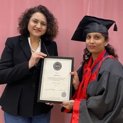 A close-up of the official CIBTAC certificate awarded to our graduate. This qualification is a testament to the high standard of education and practical skill you will acquire with us.