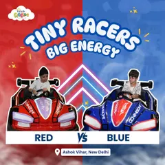 Tiny racers, big energy! The bumper cars are a great spot for some friendly competition. Kids love racing each other in our safe and exciting arena, creating moments of pure joy and laughter.