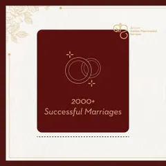 A lot can happen from a single 'hello'. With a history of over 2000 successful marriages, I have the expertise to turn initial introductions into lifelong partnerships.