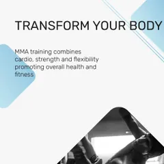 Transform your body with MMA. Our training combines cardio, strength, and flexibility for a complete fitness solution.