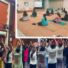 Sharing the tools of Classical Hatha Yoga with a community of seekers is a profound privilege. Here you can see moments from my group sessions, where we work together to cultivate stillness and inner balance.
