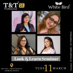 We bring our expertise to you. This graphic from our Look & Learn Seminar in Ahmedabad showcases some of the expert trainers who lead our workshops and share their practical insights with aspiring artists.