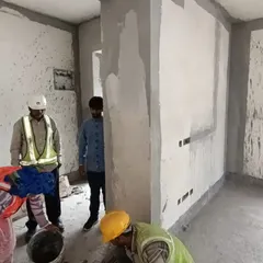 On-site with a construction crew. A key part of my work is providing practical, on-the-ground guidance to ensure that Vastu remedies and design plans are implemented correctly during the construction or renovation process.