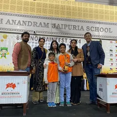 Aadi, our third "Champion of Champions" winner, celebrating his victory at the Zonal Competition. His hard work and unwavering commitment are an inspiration to all our students.
