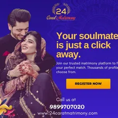 Your soulmate is just a click away. Join our trusted matrimony platform to browse thousands of verified profiles and find your perfect match.