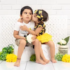 The pure, unfiltered love between siblings. This sweet kiss is a fleeting moment of childhood innocence that I was so happy to freeze in time for this family to treasure forever.