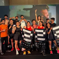 This is what it's all about. My AFC Squad at Hyrox Delhi, all smiles after crushing the race. We train as a team and we celebrate as a team. Seeing my athletes succeed is the biggest reward.