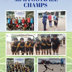Little feet, loud cheers, and big football energy. Our mini football champs are seen here developing their skills, celebrating wins, and learning the importance of teamwork from a young age.