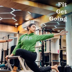 Get fit and get going with this dynamic lunge on the Reformer. It's a powerful move for toning the legs and improving balance.