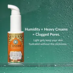 During the monsoon, humidity plus heavy creams can equal clogged pores. I recommend light gels, like my Sun Escort Gel, to keep your skin hydrated without the stickiness.