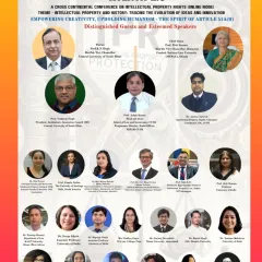 Delighted to be featured as a distinguished speaker and session chair for a cross-continental conference on Intellectual Property Rights.