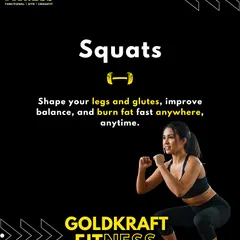 Squats are a fundamental bodyweight movement. They shape your legs and glutes, improve balance, and burn fat fast, anywhere, anytime.