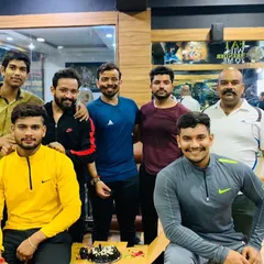 Another group photo from the birthday celebration. It's great to see everyone smiling after a good workout session. This is our Fit X family.