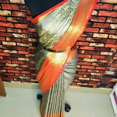 Here is a demonstration of the popular "fluffy pleats" technique on a mannequin. This style gives a beautiful, full look to the pallu and is something I can do for your sarees too.