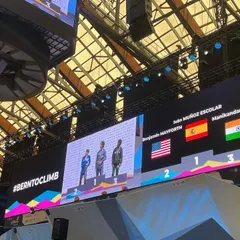 Seeing the Indian flag on the big screen at the World Championship is a monumental feeling. This was my fifth world championship medal, a historic feat for Indian climbing that I am incredibly proud of.